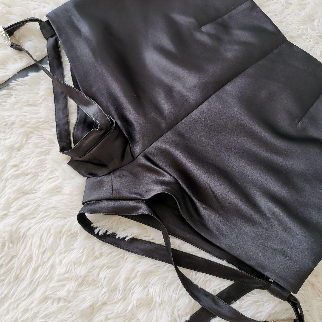 試着のみ タナカダイスケ belted bloomers satin pants