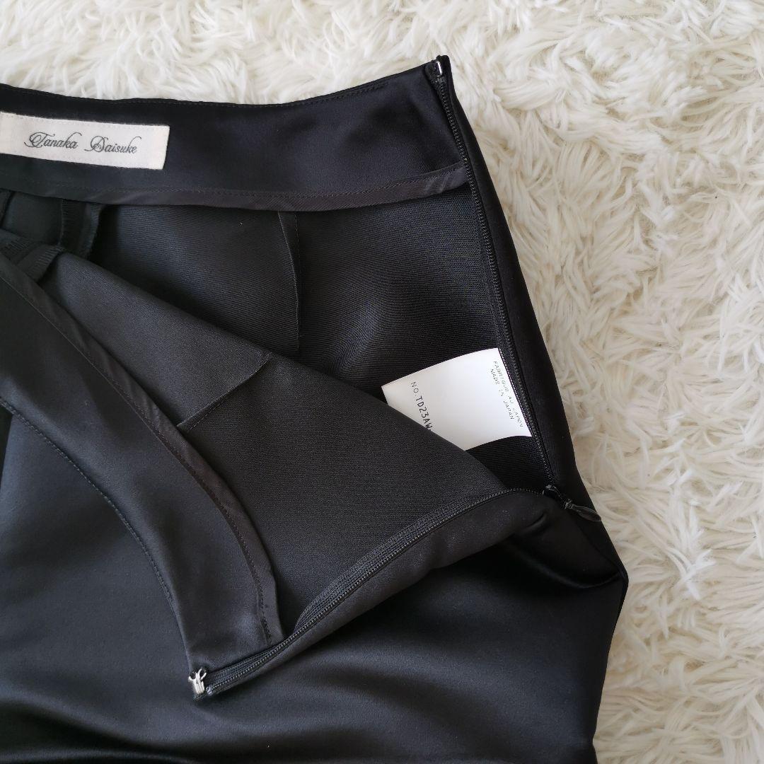 試着のみ タナカダイスケ belted bloomers satin pants