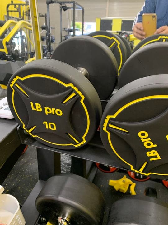 TPUダンベル　20kg から30kg