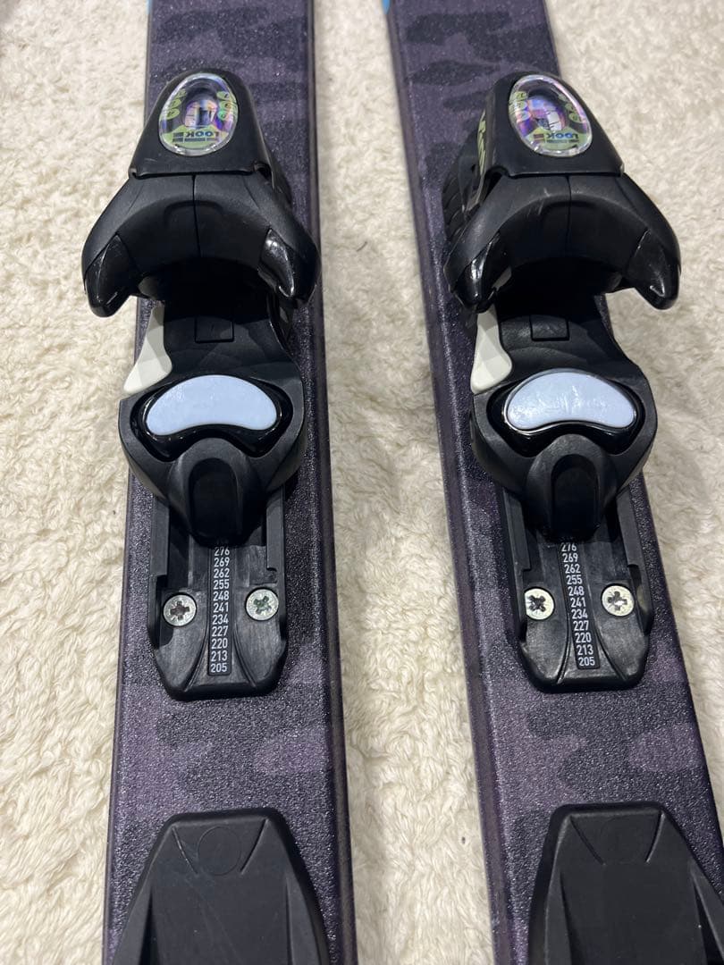 スキー板130cmストック 110cmブーツ 23.5〜24.0cmセット