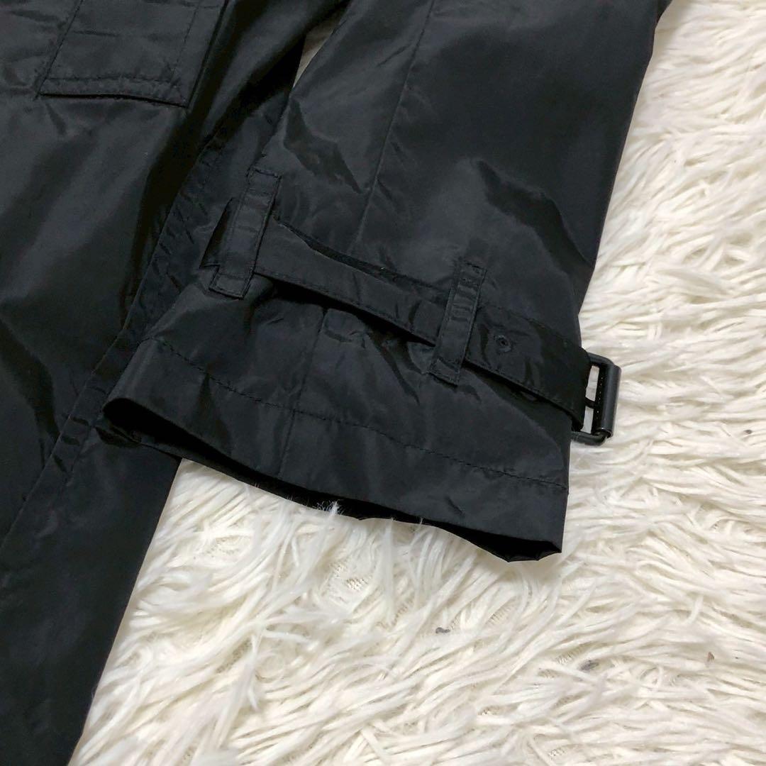 良品◎ポケッタブル◎Burberry London トレンチコート 黒 ブラック