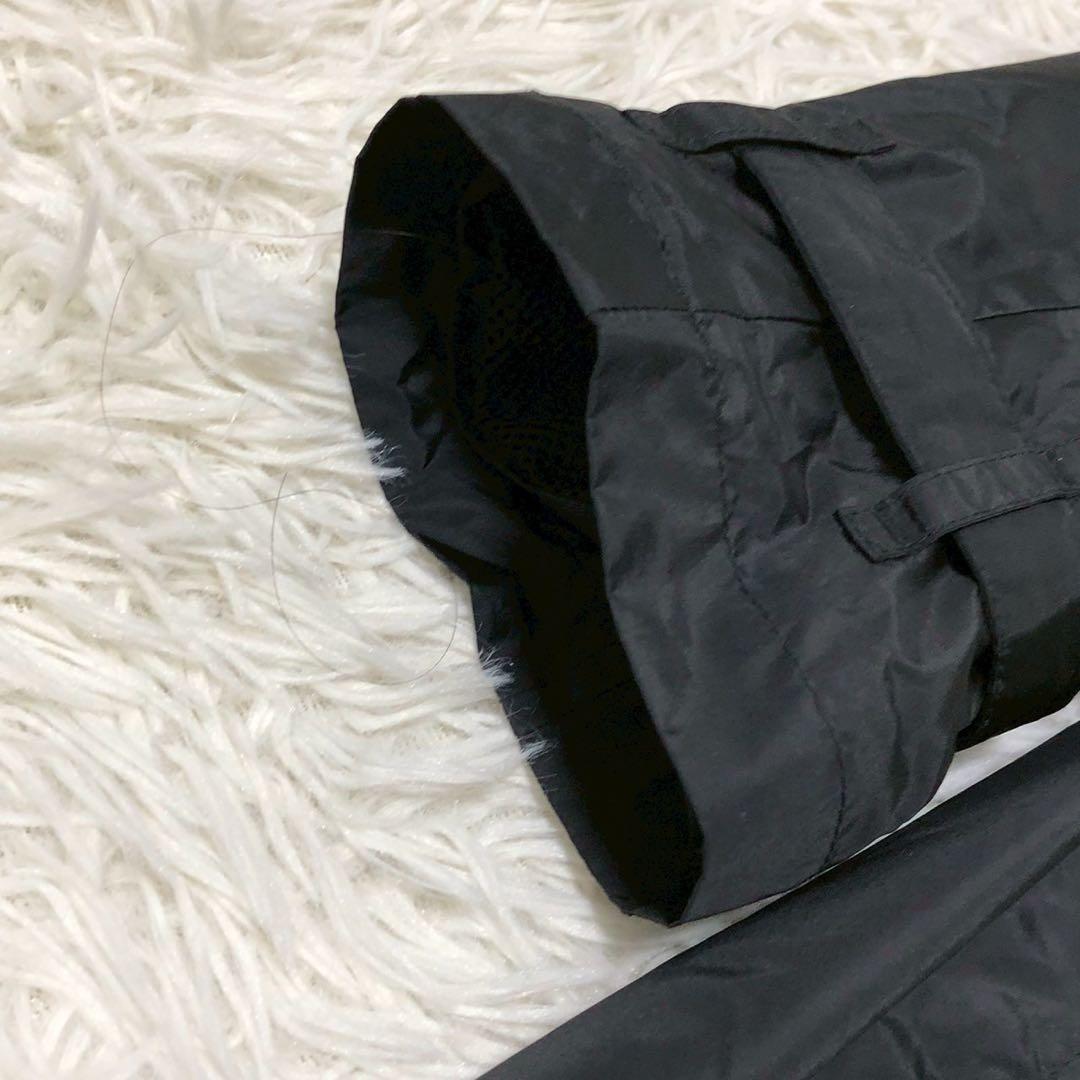 良品◎ポケッタブル◎Burberry London トレンチコート 黒 ブラック