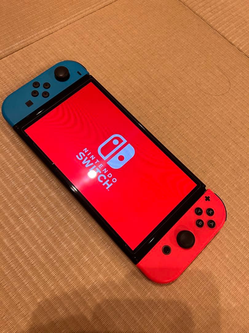 Switch 有機ELモデル ネオンブルー/レッド 本体 ゲームソフト付き