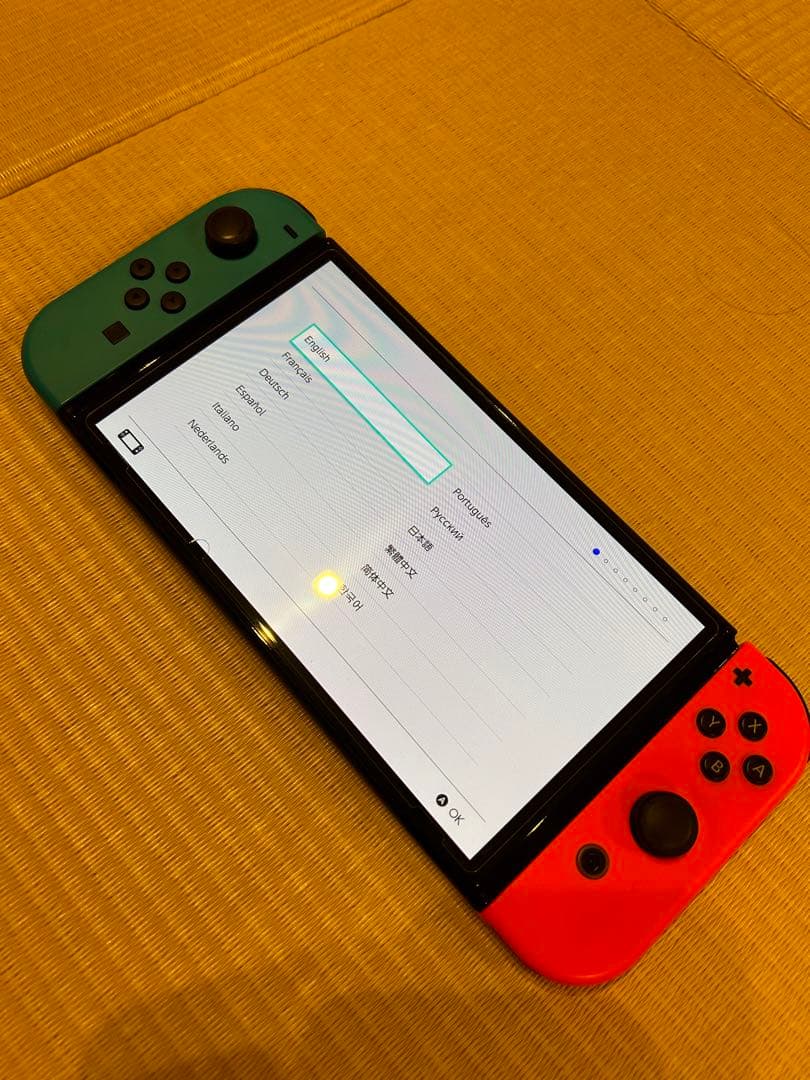 Switch 有機ELモデル ネオンブルー/レッド 本体 ゲームソフト付き
