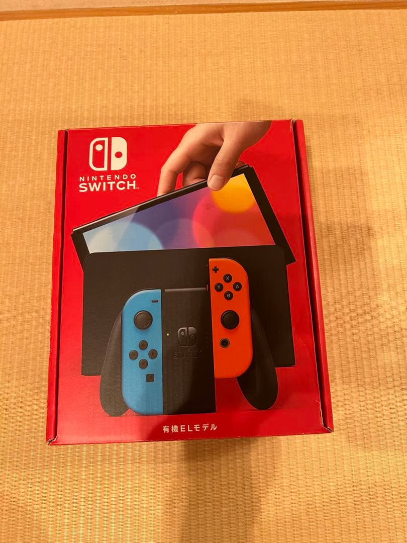 Switch 有機ELモデル ネオンブルー/レッド 本体 ゲームソフト付き