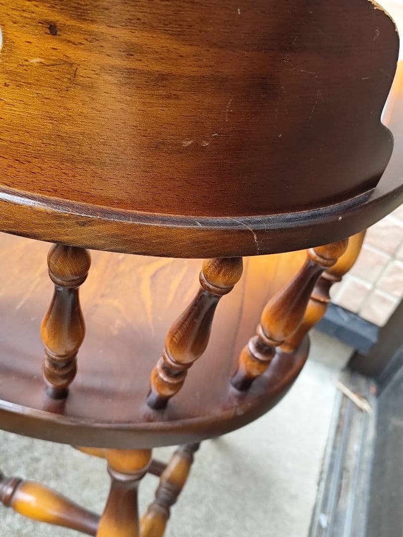 あ*コ様 飛騨産業 キツツキマーク ダイニングチェア 椅子 ウィンザーチェア 木