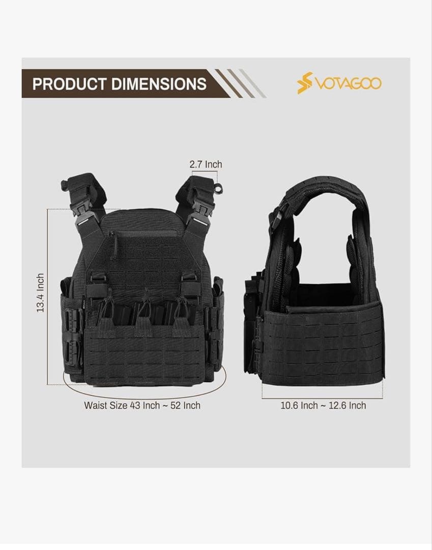 セール中 プレートキャリア カスタム済