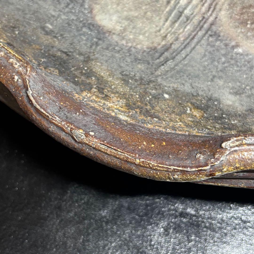 ★古陶磁/古備前 大鉢/水盤！幅 約50㎝！★