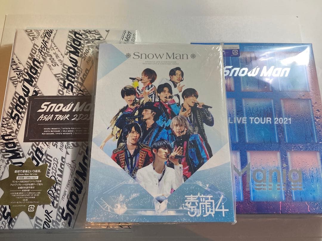  Man LIVEDVD セット 【8/23】まで販売