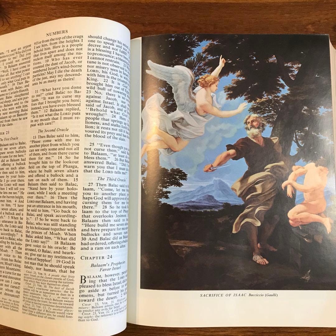 ビンテージ　HOLY BIBLE 聖書　2冊セット