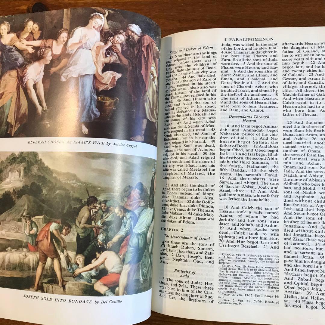 ビンテージ　HOLY BIBLE 聖書　2冊セット