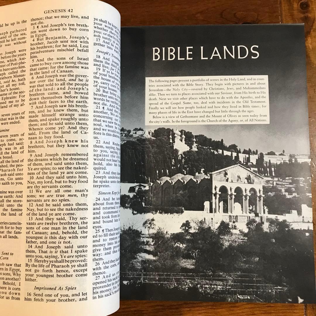 ビンテージ　HOLY BIBLE 聖書　2冊セット