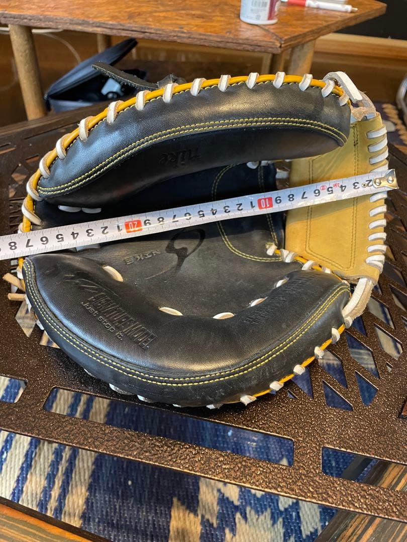 Nike ナイキ　キャッチャーミット　少年野球　軟式　阪神　ウェブ損傷格安