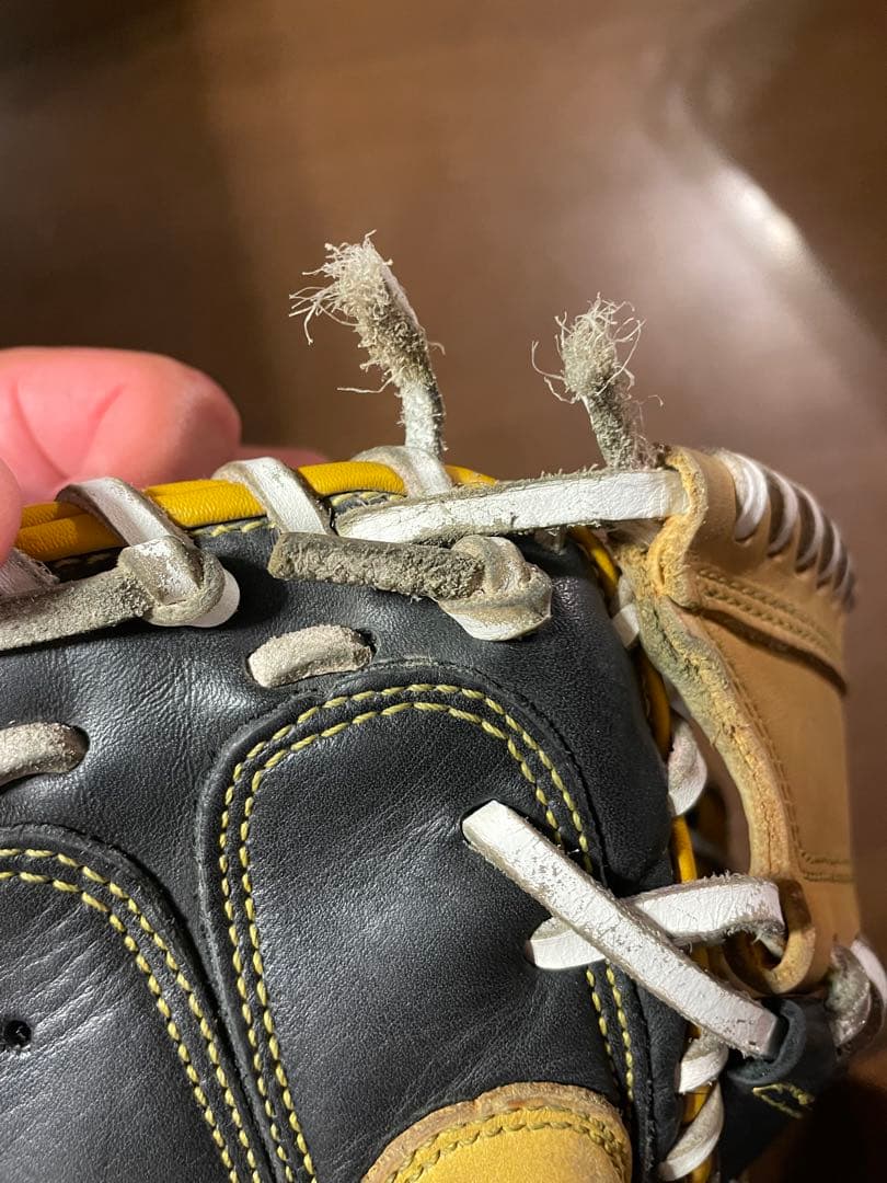 Nike ナイキ　キャッチャーミット　少年野球　軟式　阪神　ウェブ損傷格安