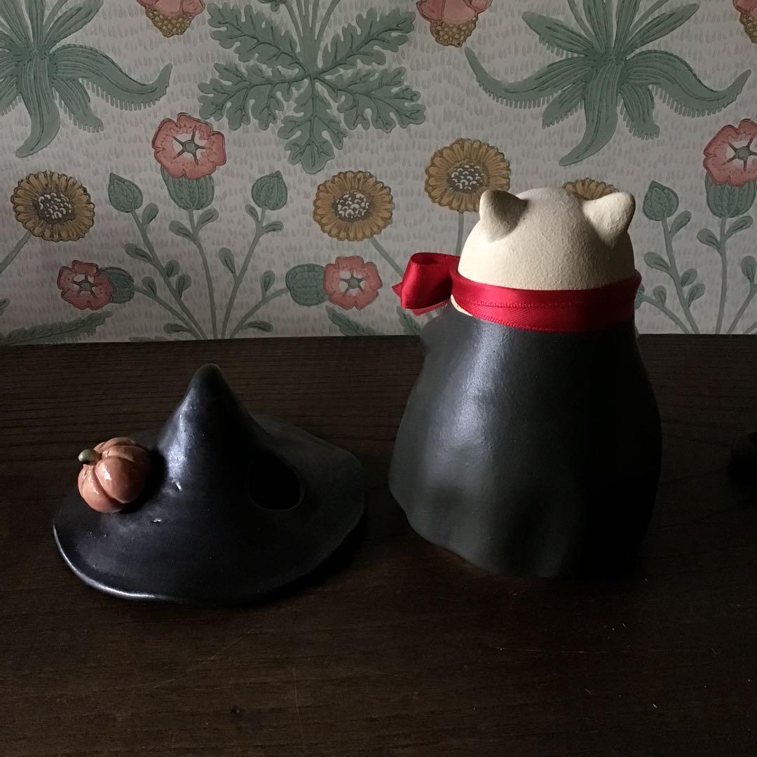 魔女猫さん ψ(｀∇´)ψ 白猫さん　ハロウィン♪