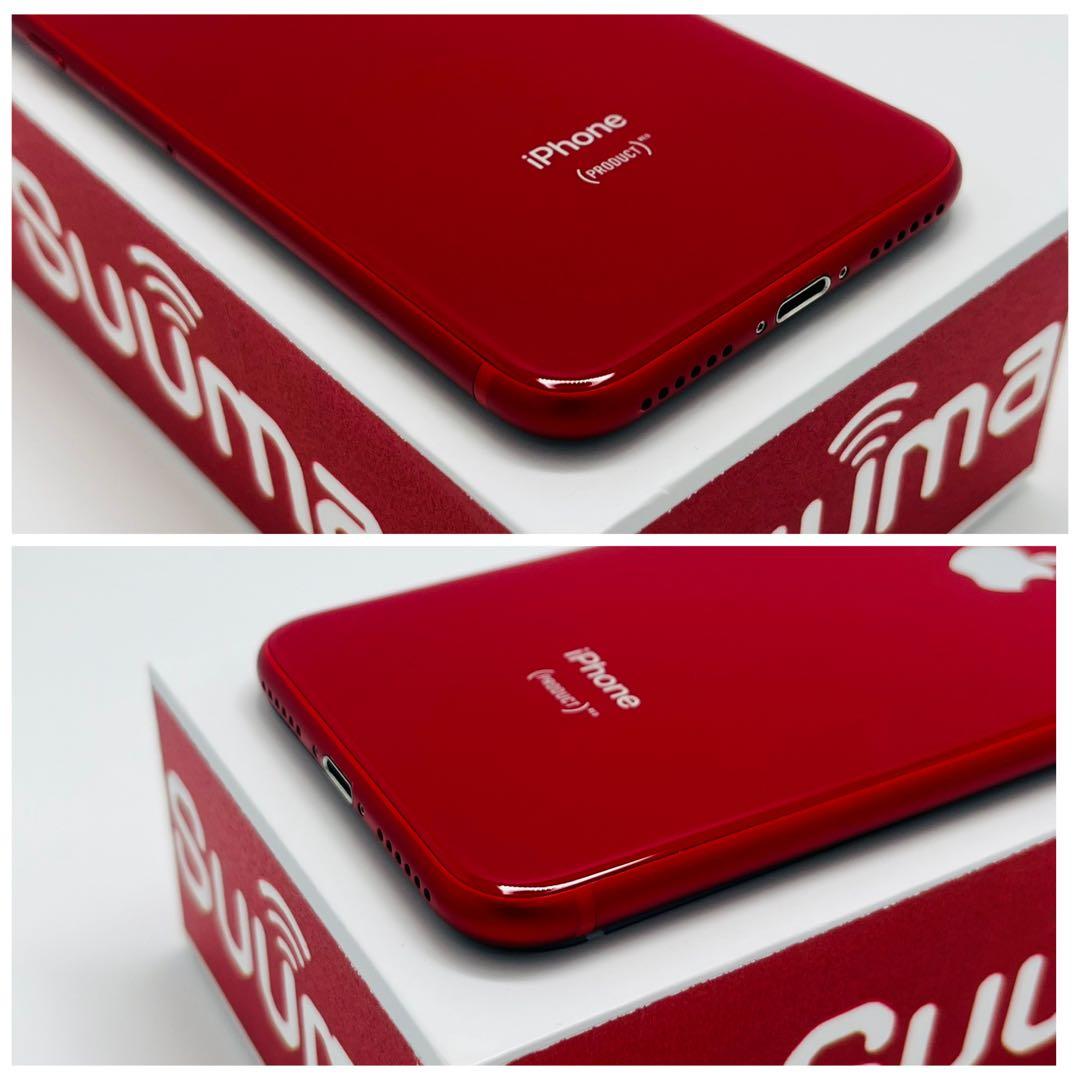 【B】iPhone 8 256GB SIMフリー　レッド　本体