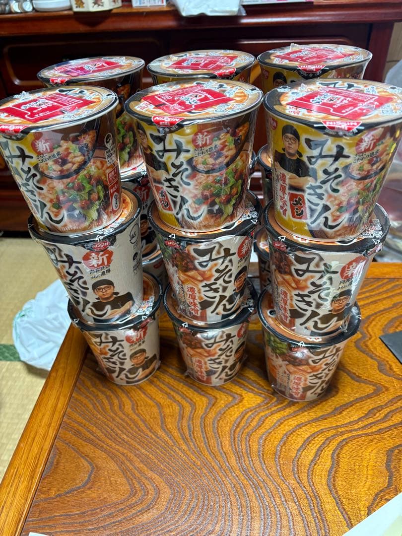 日清 新みそきん、新みそきんメシ　合計18個セット