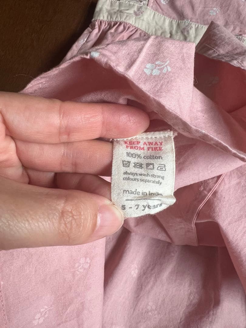 お値下げ不可です　apolina ワンピース　5-7y