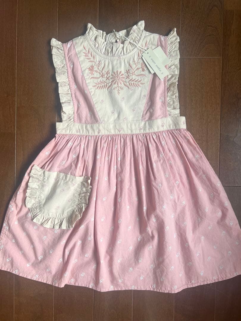 お値下げ不可です　apolina ワンピース　5-7y