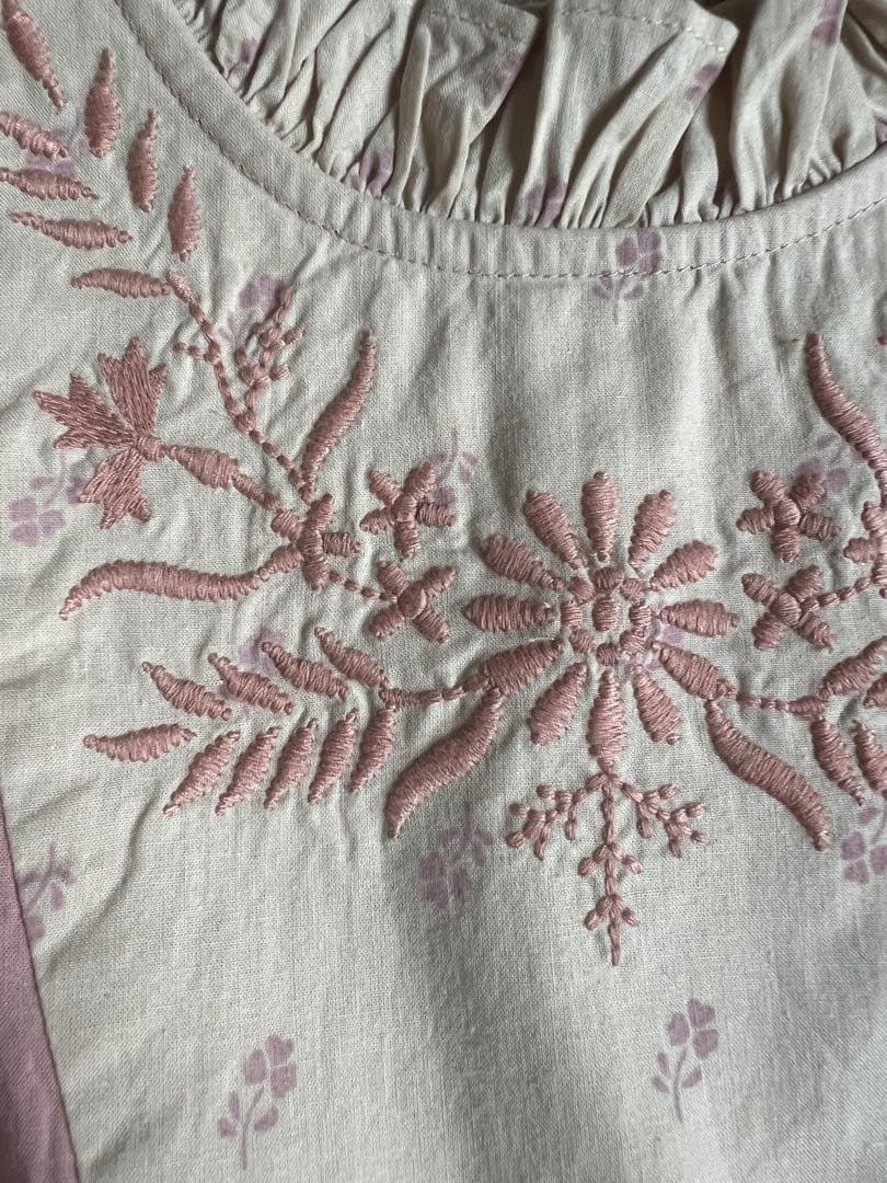 お値下げ不可です　apolina ワンピース　5-7y