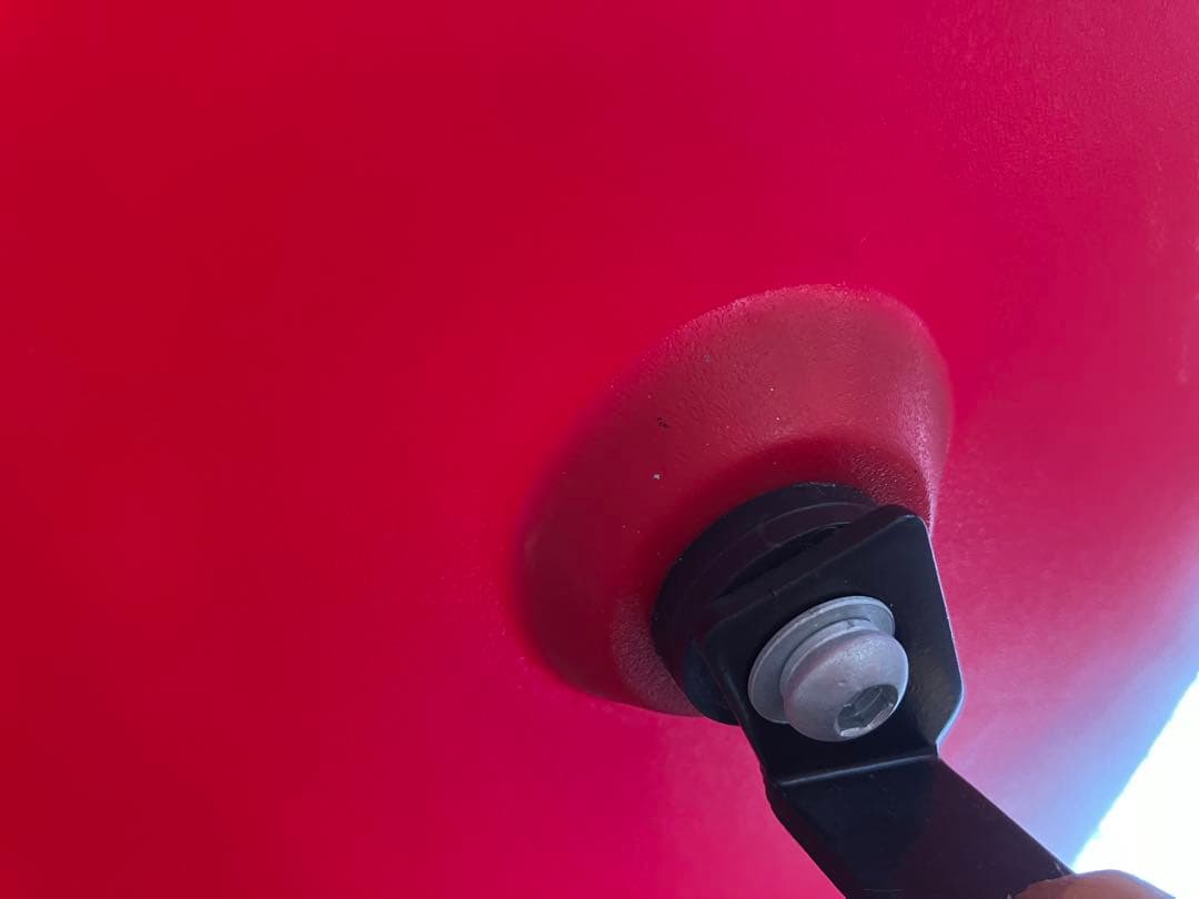 イームズデザイン シェルチェア リプロダクト　レッド　赤 4脚セット