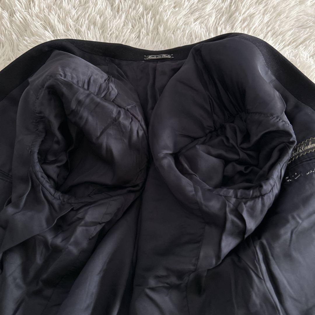 希少✨ エルメネジルド ゼニア ダブルテーラードジャケット ウール カシミヤ L