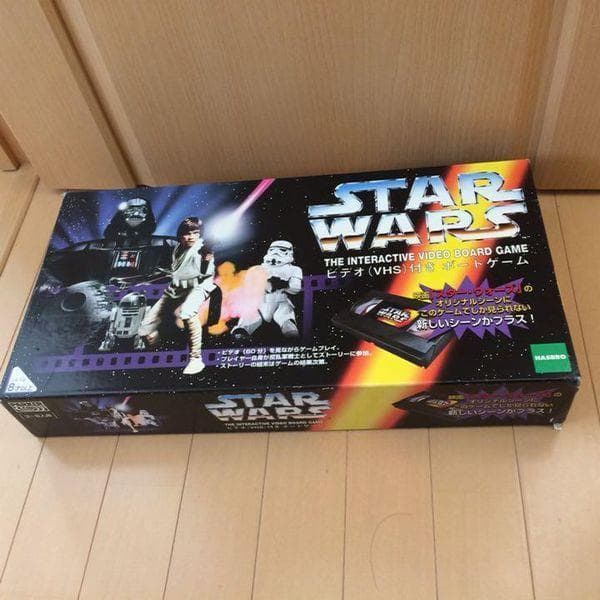 送料無料　スター・ウォーズ ビデオ(VHS)付 ボードゲーム STAR WARS