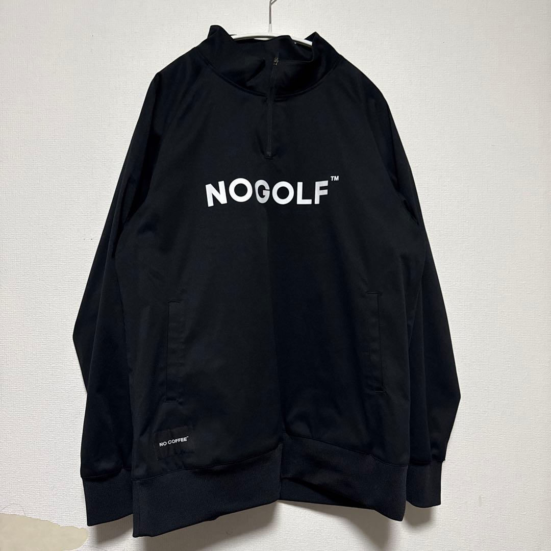 NOGOLF ×clubhouse プルオーバー　ジャケット 黒　サイズM