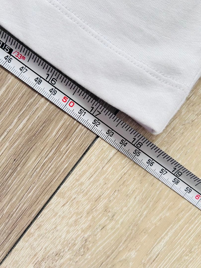 トモ MONCLER ホワイト 長袖カットソー Mサイズ