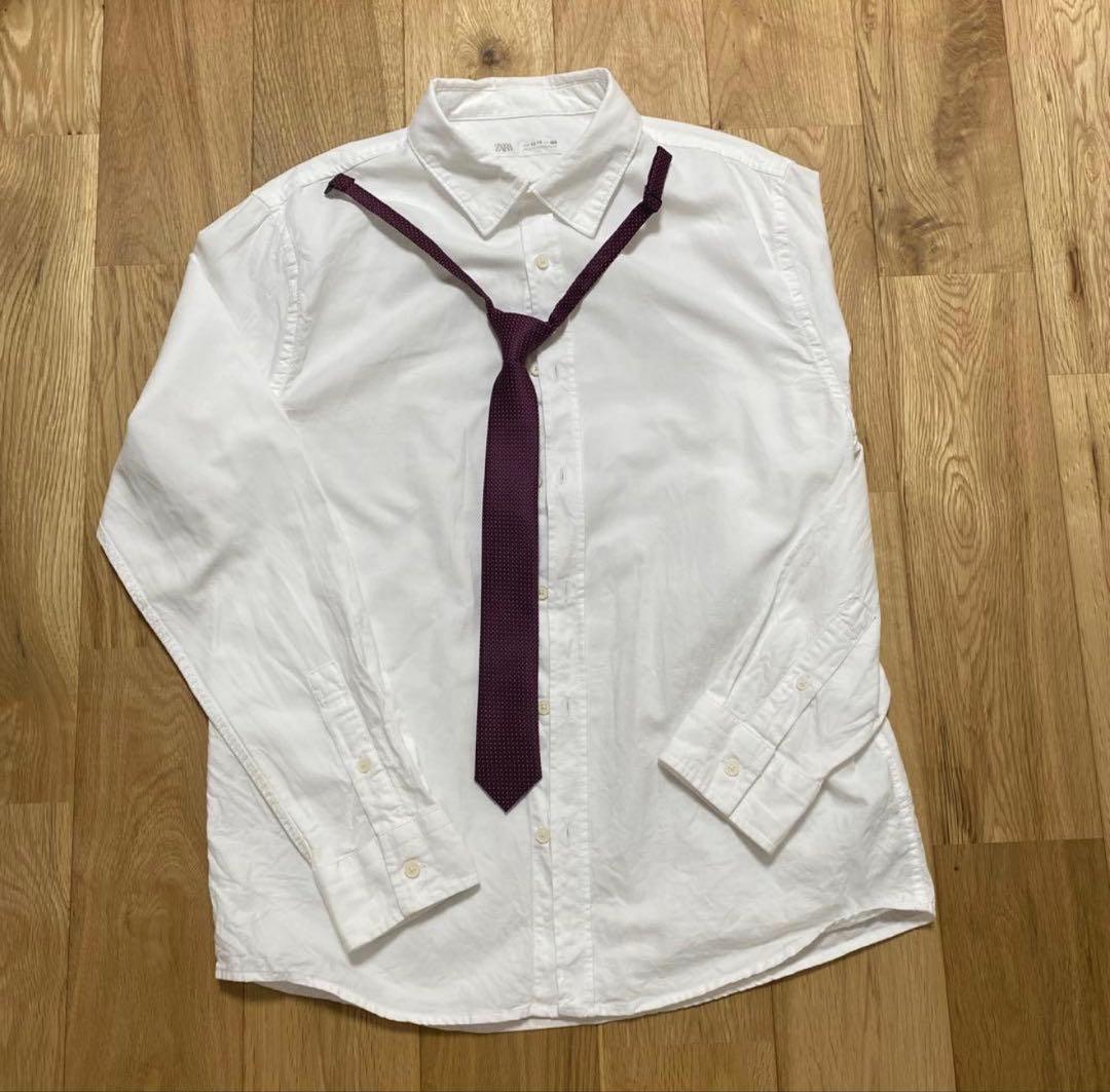 ZARA ネイビー フォーマルスーツセット 164cm 卒業式　クリーニング済