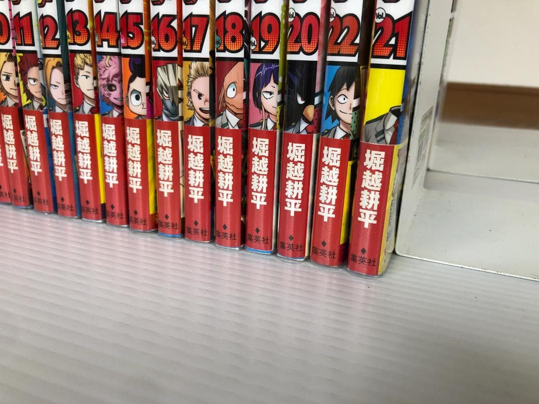 美品　僕のヒーローアカデミア　全巻　初版　帯　特典　ペーパー　ポストカード