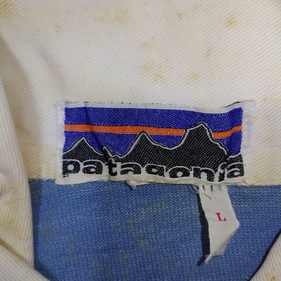 patagonia ラガーシャツ 旧ロゴ