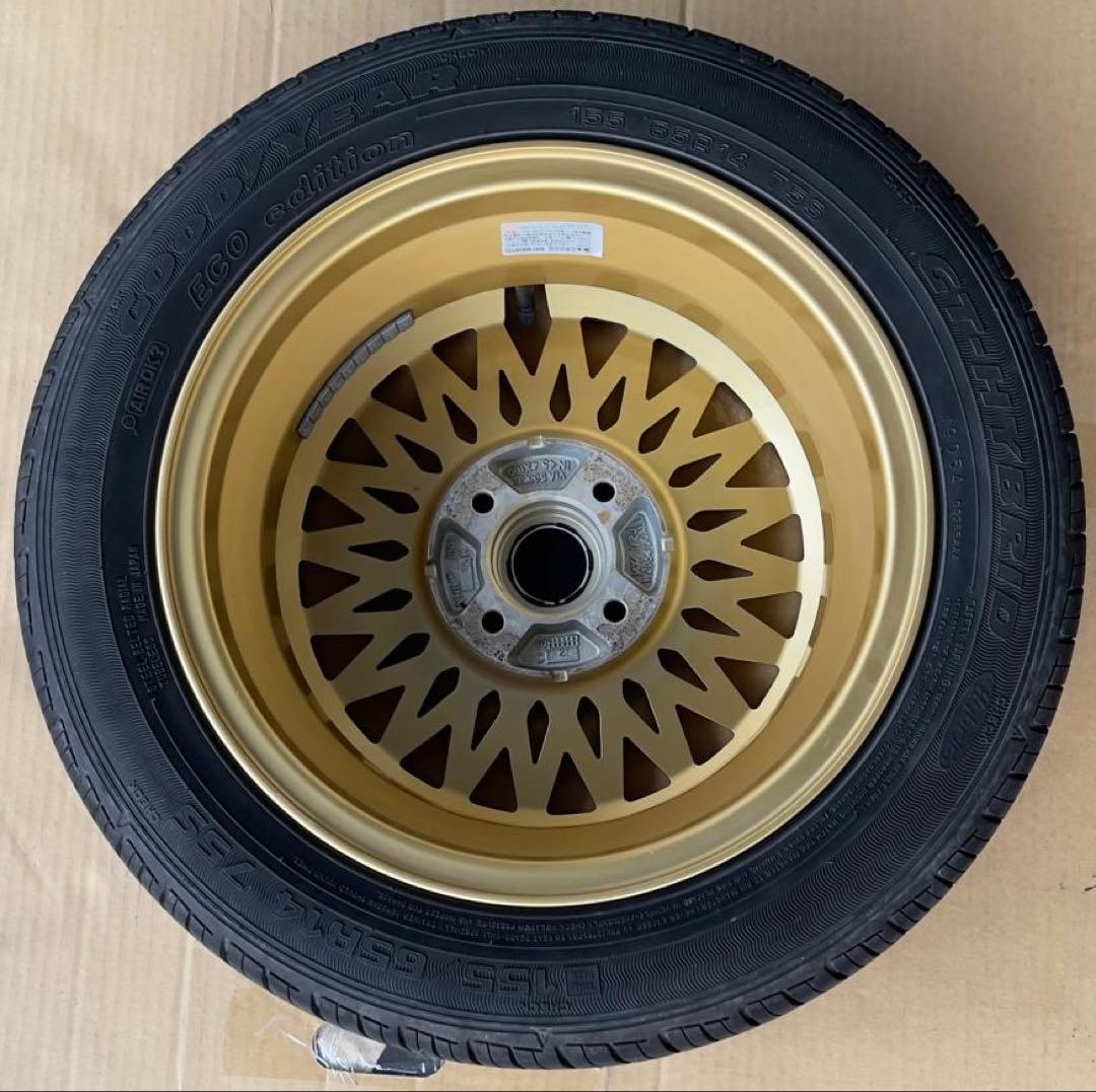 か*う様 中古　FENICE RX3ホイール　ゴールドカラー