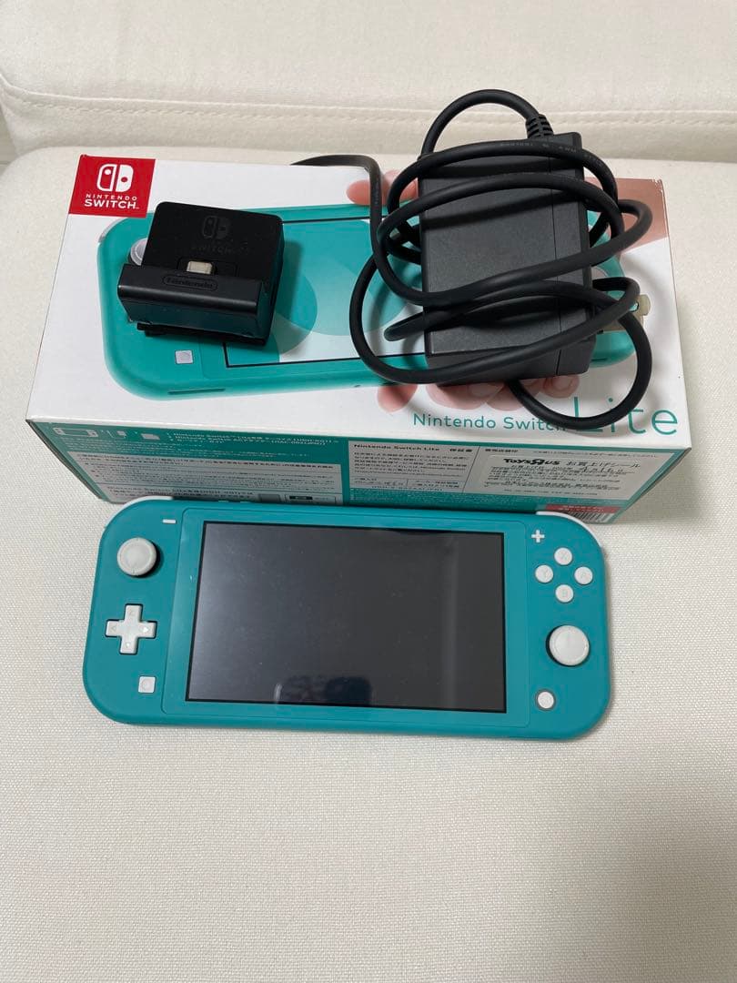 Nintendo Switch Lite ターコイズ 本体　充電スタンド付き