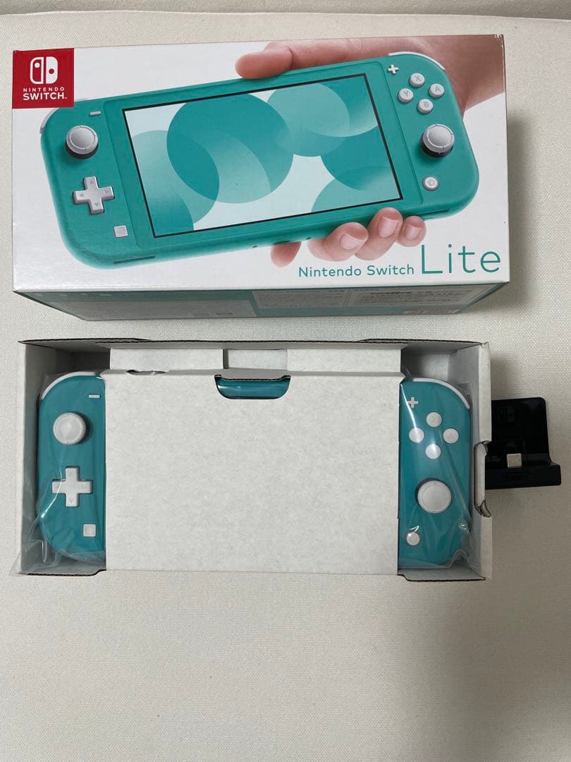 Nintendo Switch Lite ターコイズ 本体　充電スタンド付き