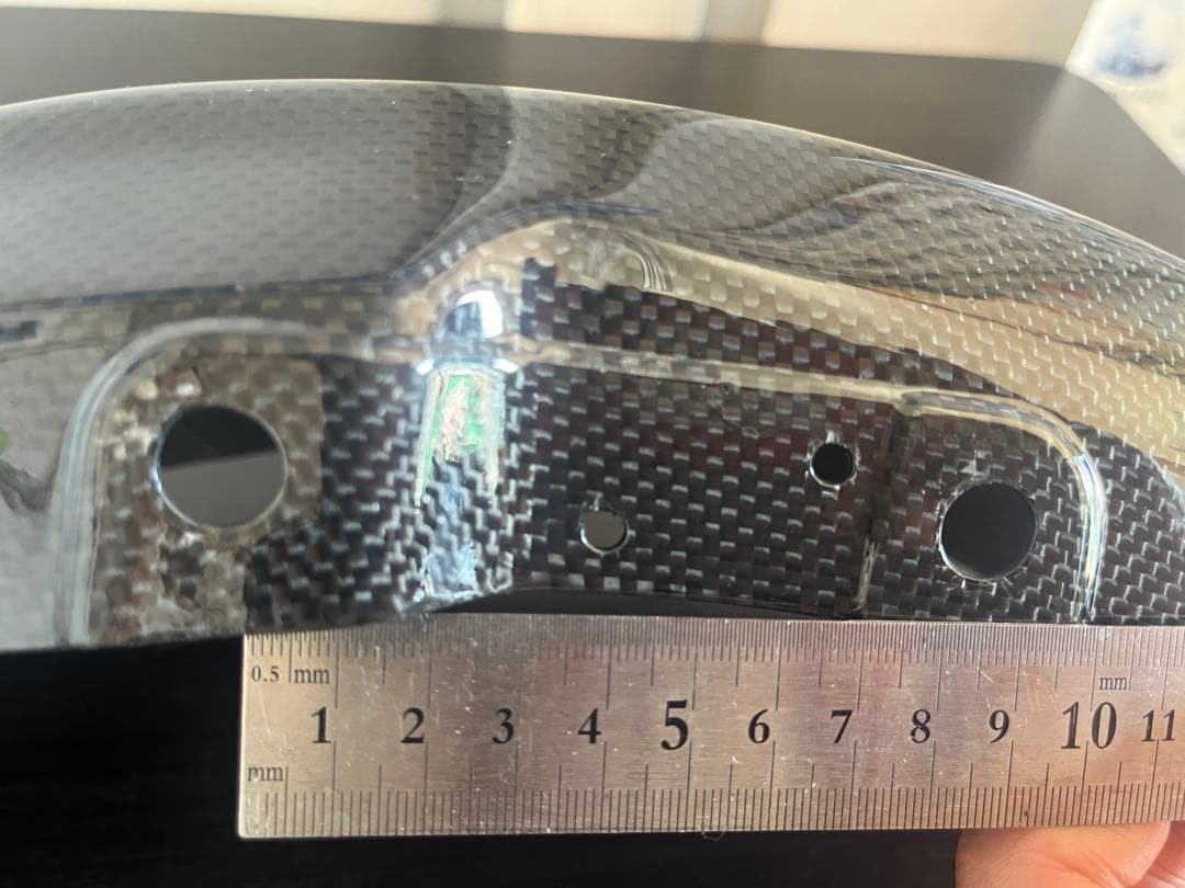 カーボンファイバー エアロフェンダー　ZRX1200R