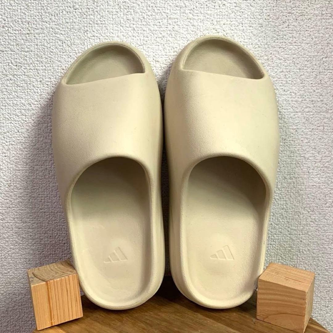名作◎adidas YEEZY Slide PURE GW1934 US10