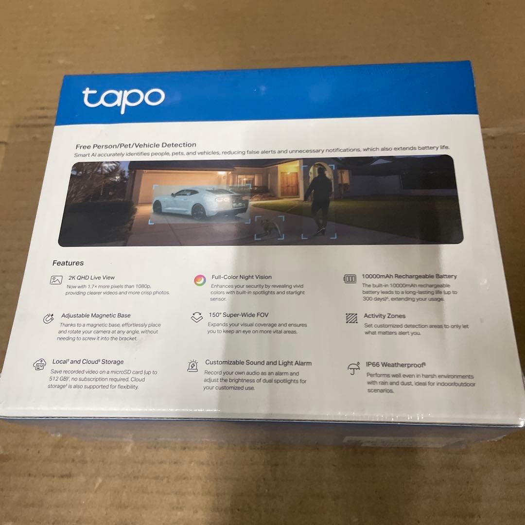 専用　TP-Link Tapo 防犯カメラ マグネット WiFi カメラ