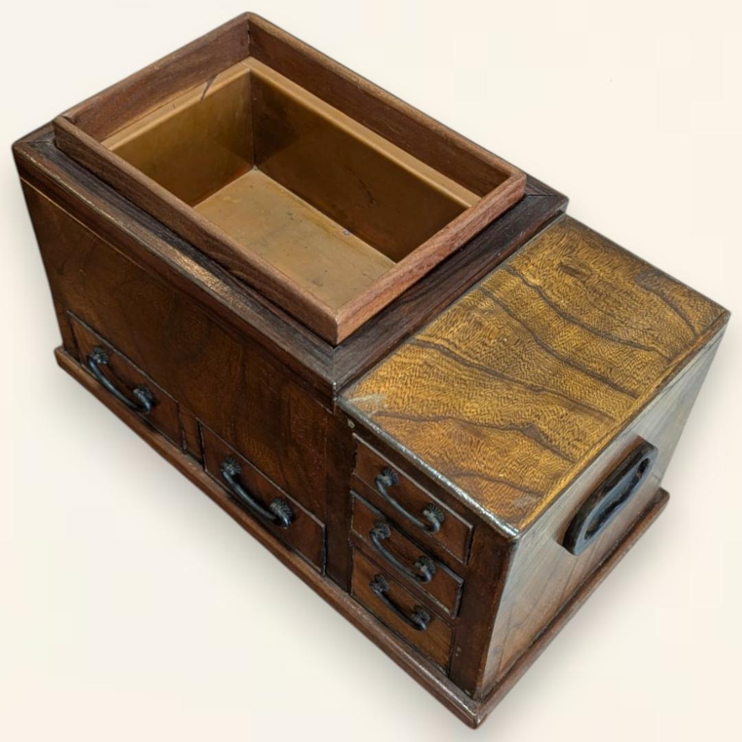 アンティーク 長火鉢　小物入れ