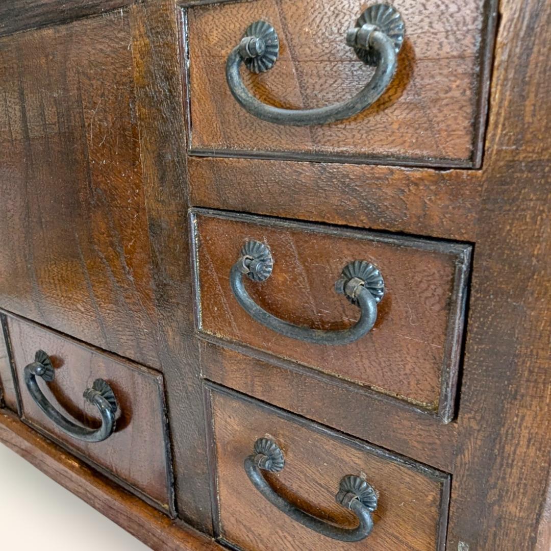 アンティーク 長火鉢　小物入れ