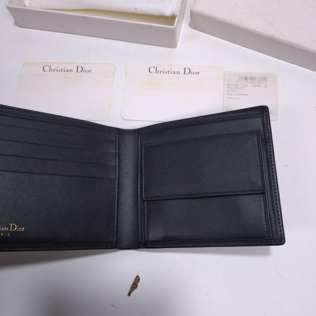 Christian Dior/ディオール　二つ折り財布　未使用　長期保管品