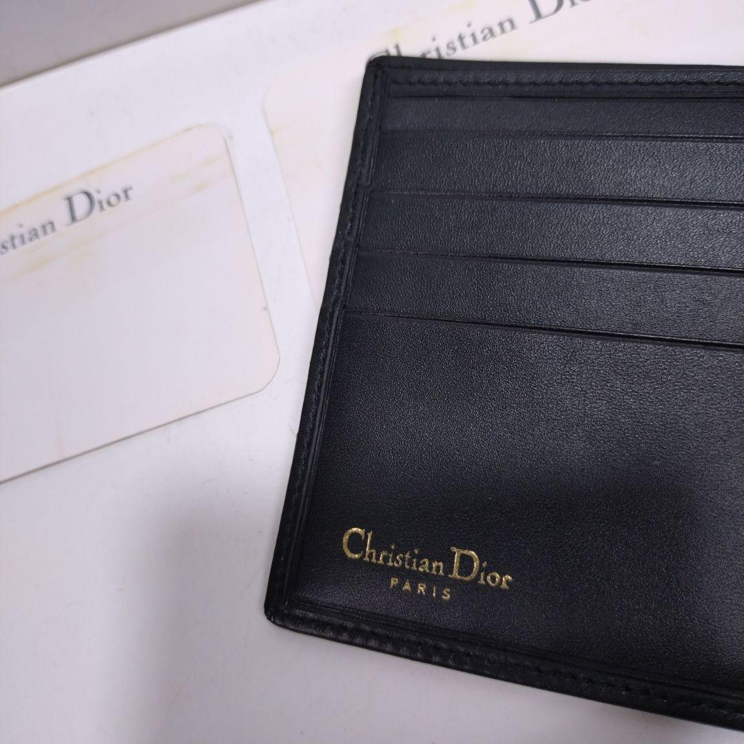 Christian Dior/ディオール　二つ折り財布　未使用　長期保管品