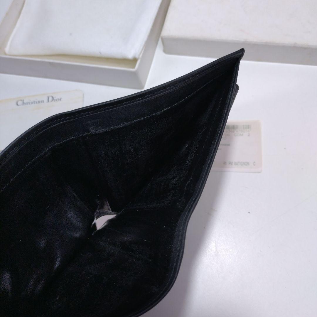 Christian Dior/ディオール　二つ折り財布　未使用　長期保管品