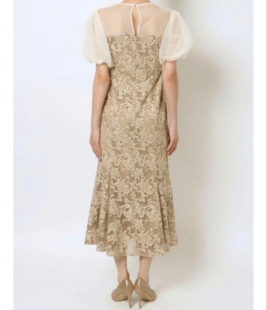 LAGUNAMOON ラグナムーン ドレス　フラワージャガードレースワンピース