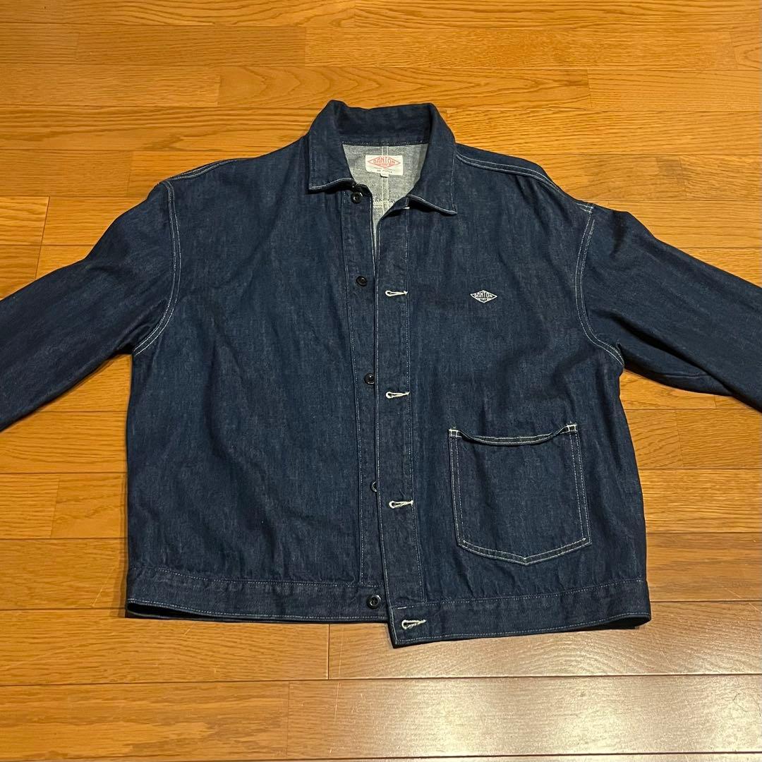 DANTON デニム生地カバーオール