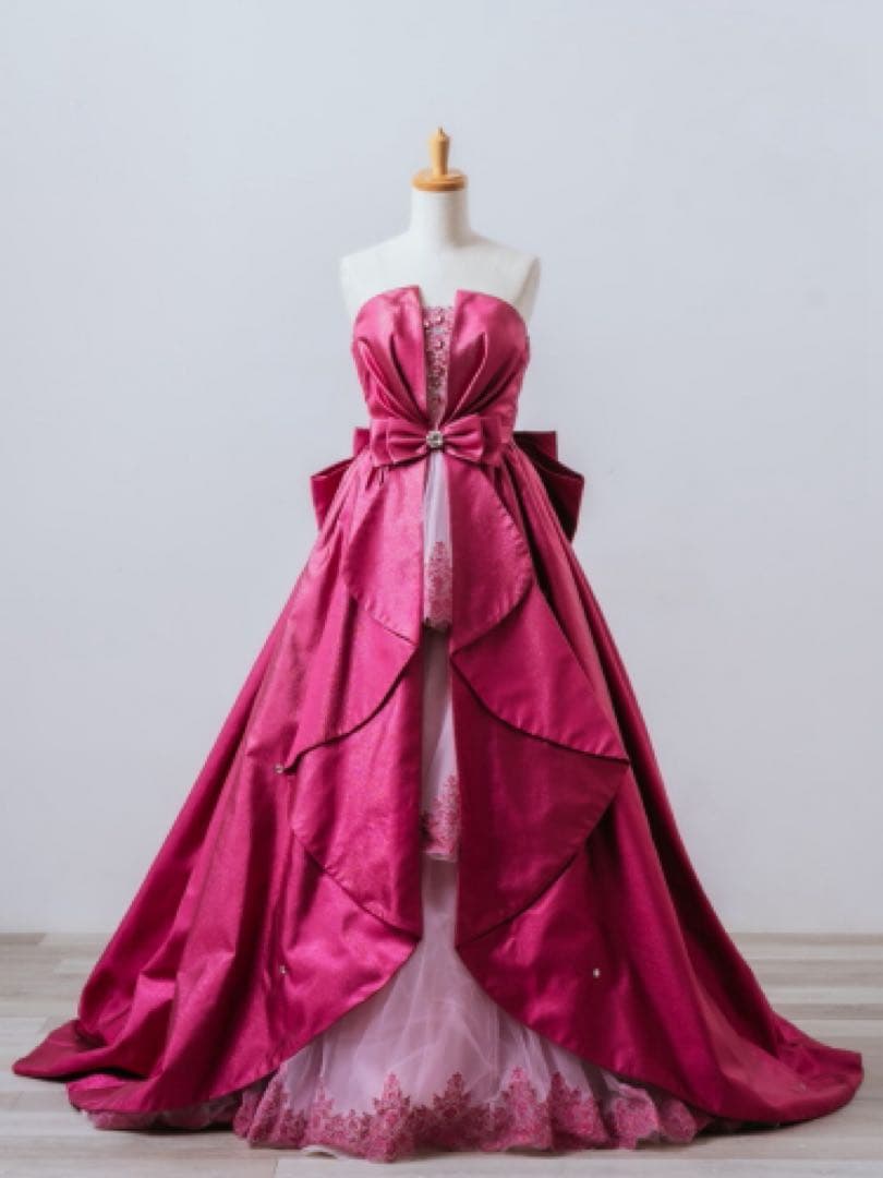 Barbie BB-0121 チェリーピンクカラードレス