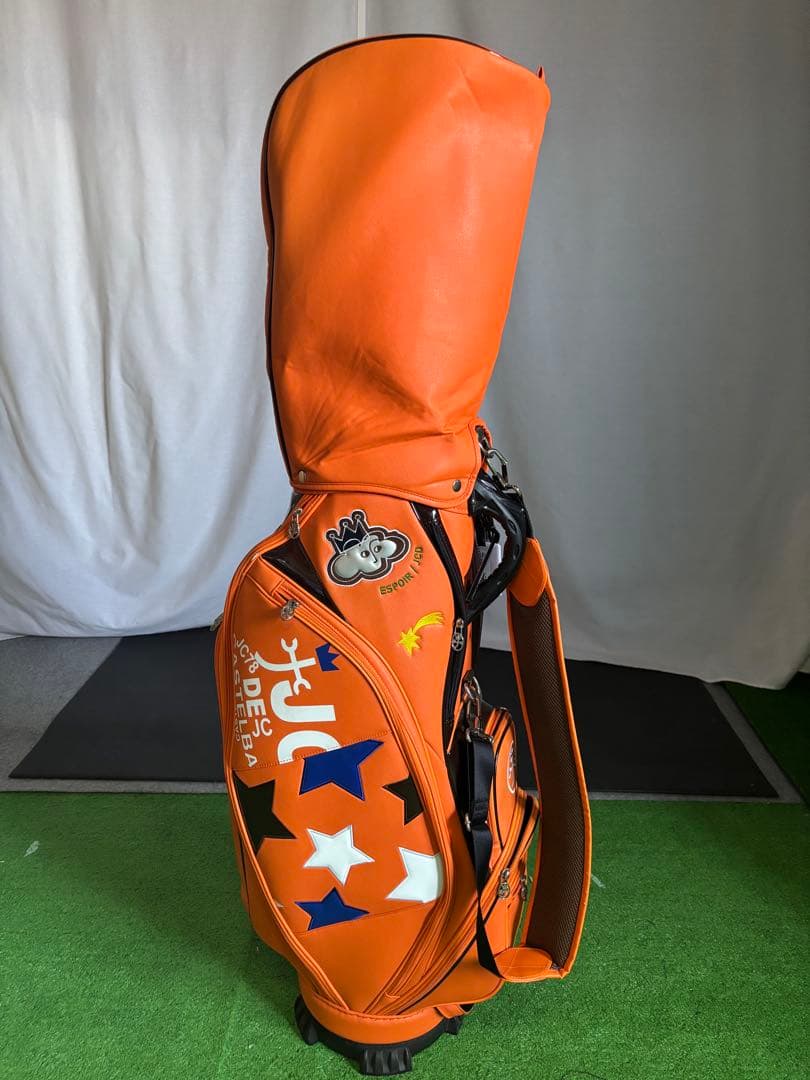CASTELBAJAC オレンジ キャディバッグ