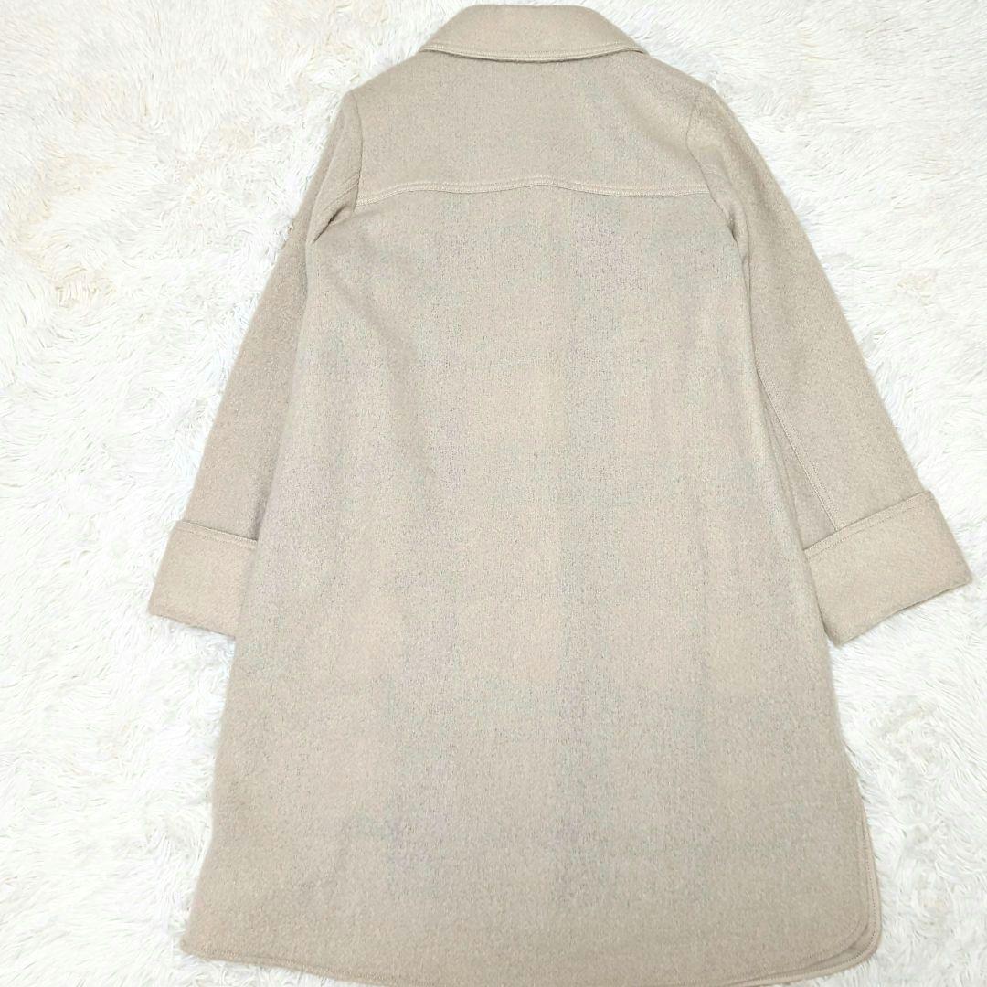 近年 極美品✨ブルーレーベルクレストブリッジ ループカットシャギーコート 38