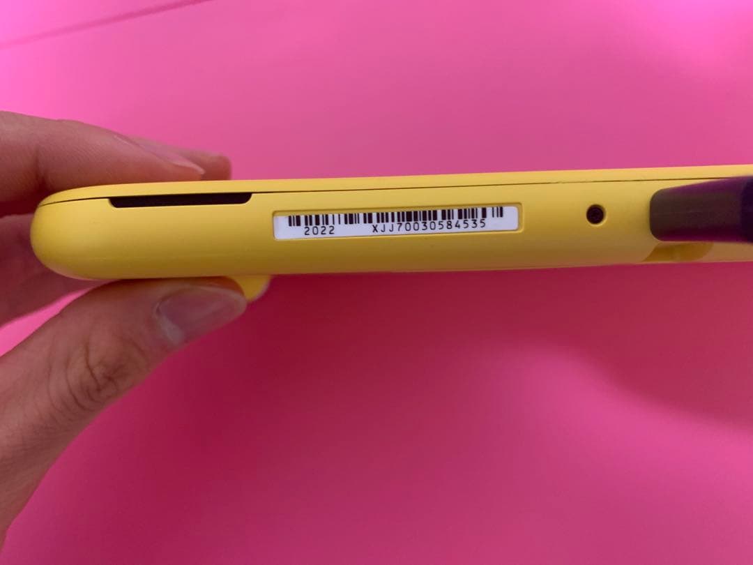 d*3様 動作品 Nintendo Switch Lite イエロー ゲームカー