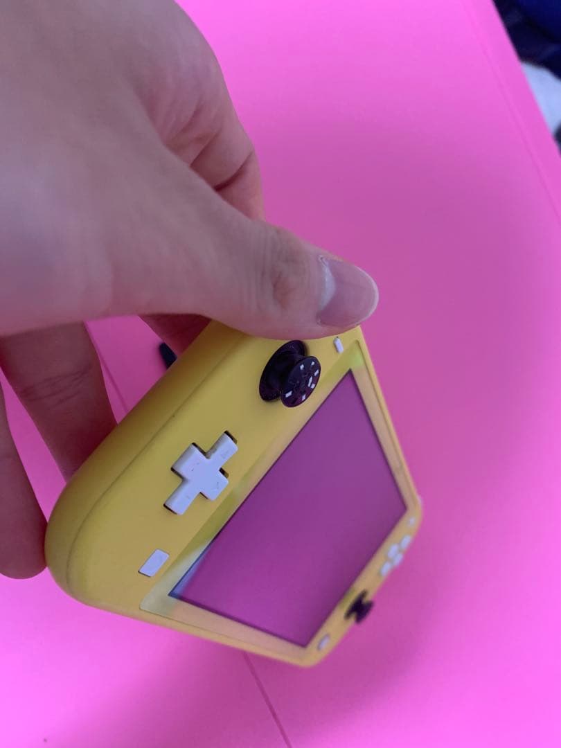 d*3様 動作品 Nintendo Switch Lite イエロー ゲームカー